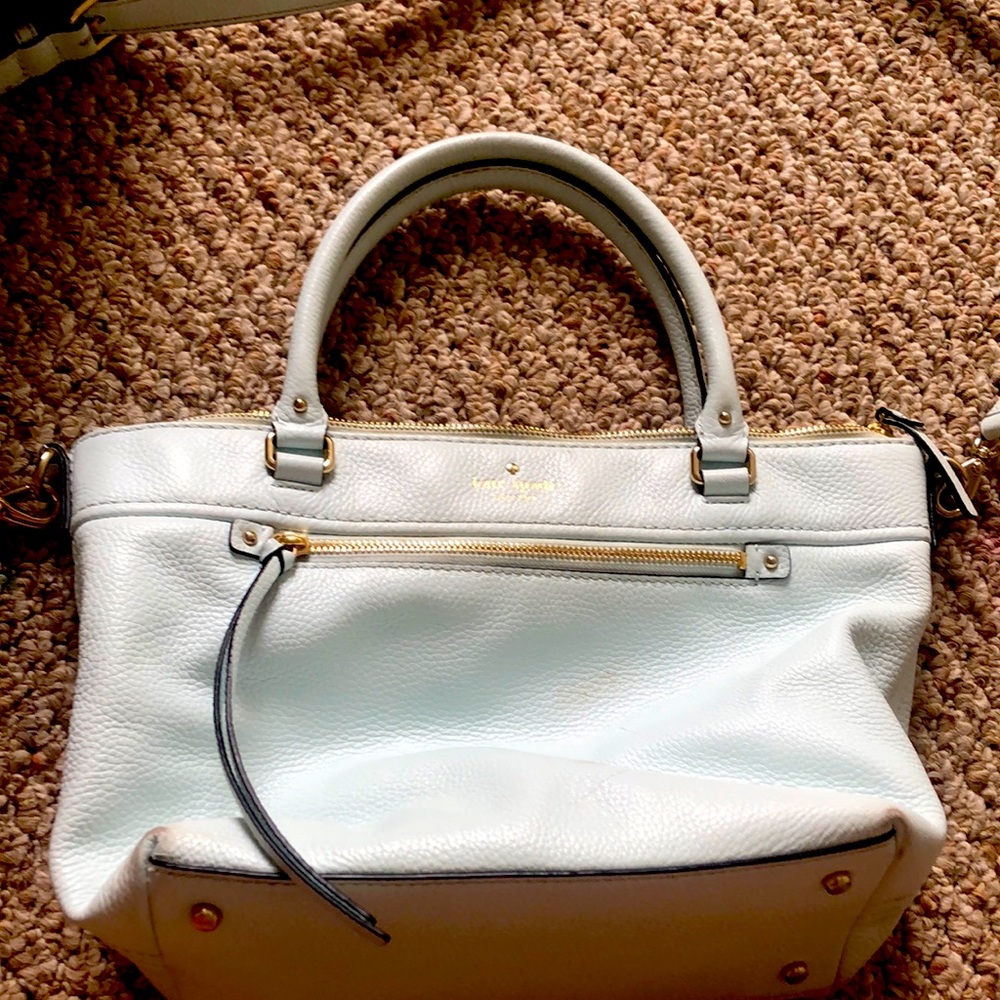Light blue kate spade purse